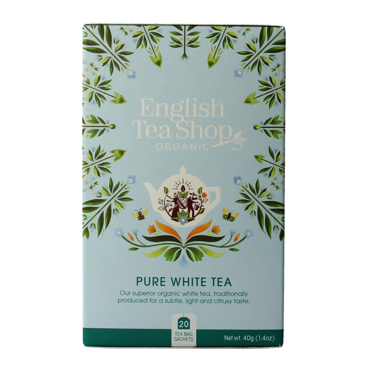 English Tea Shop White tea bio 20.00 Zakjes