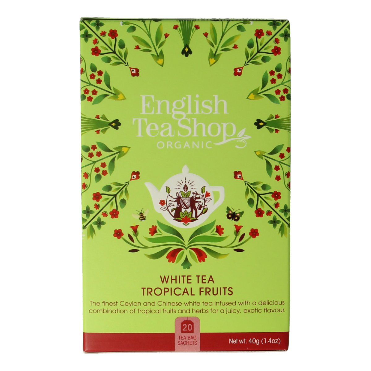 English Tea Shop White tea tropical fruits bio 20.00 Zakjes