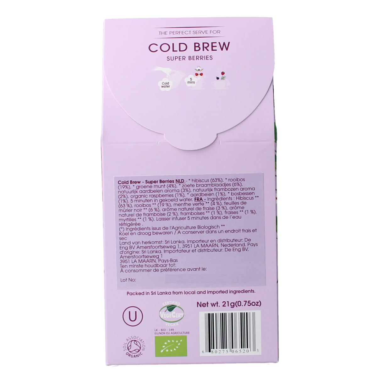 English Tea Shop Super berries bio 7.00 Zakjes