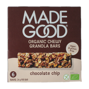Made Good Granola bar chocolate chip 24 gram bio 6.00 Stuks