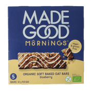 MadeGood  Mornings bar blueberry bio 5.00 Stuks