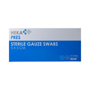Hekapres Hydrofiel gaaskompres 5 x 5 steriel 100.00 Stuks