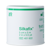 Silkafix Hechtpleister 5m x 5cm latexvrij 1.00 Stuks