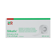 Silkafix Hechtpleister 5m x 2.5cm latexvrij 12.00 Stuks
