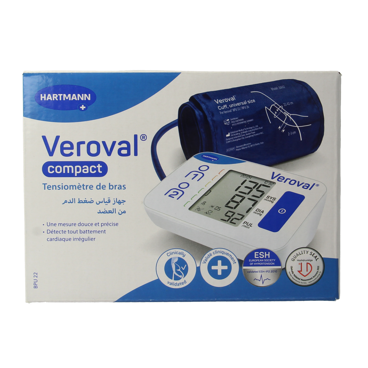 Veroval Veroval compact BPU22 LG2 P1 1.00 Stuks