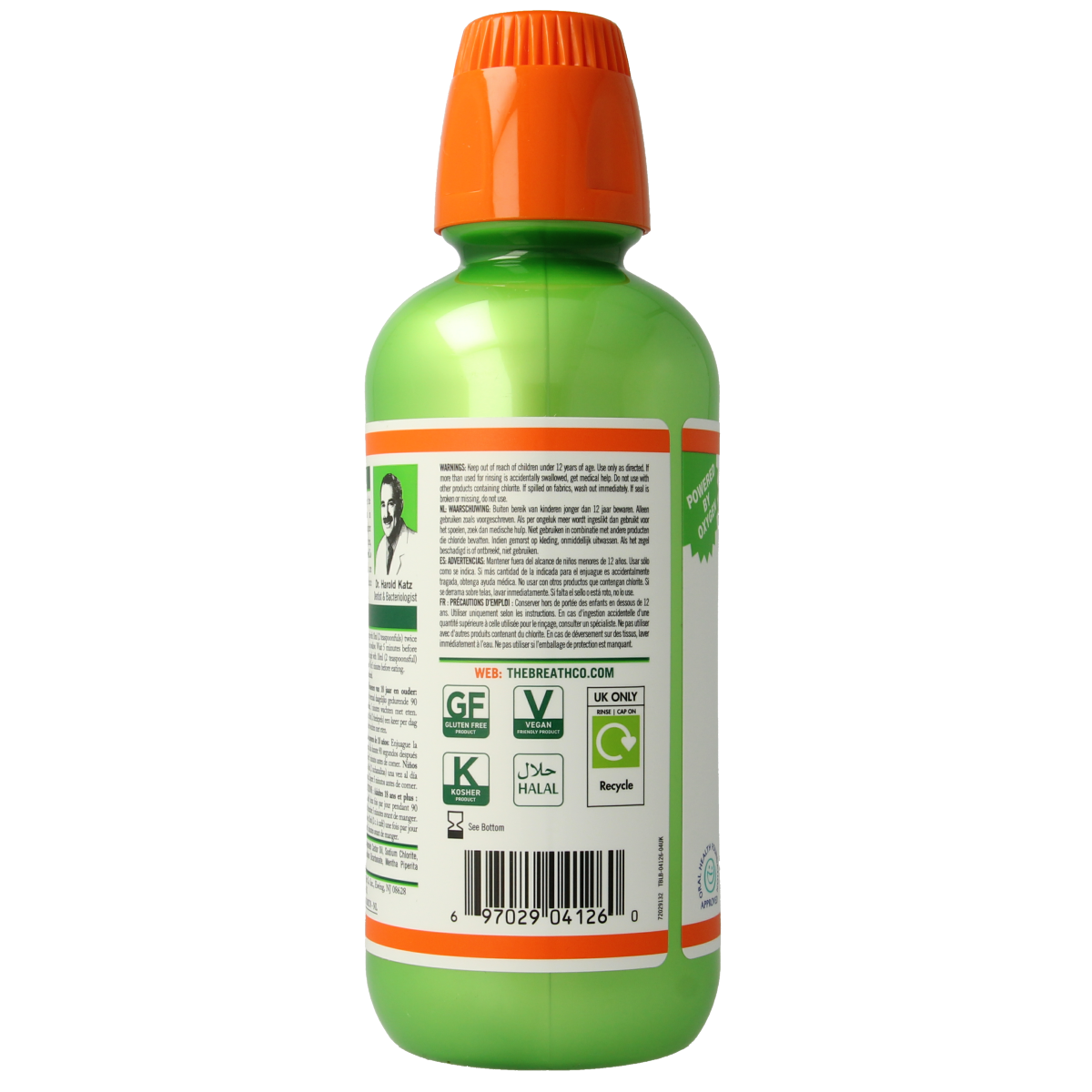 The Breath Co Mild mint 500.00 Milliliter