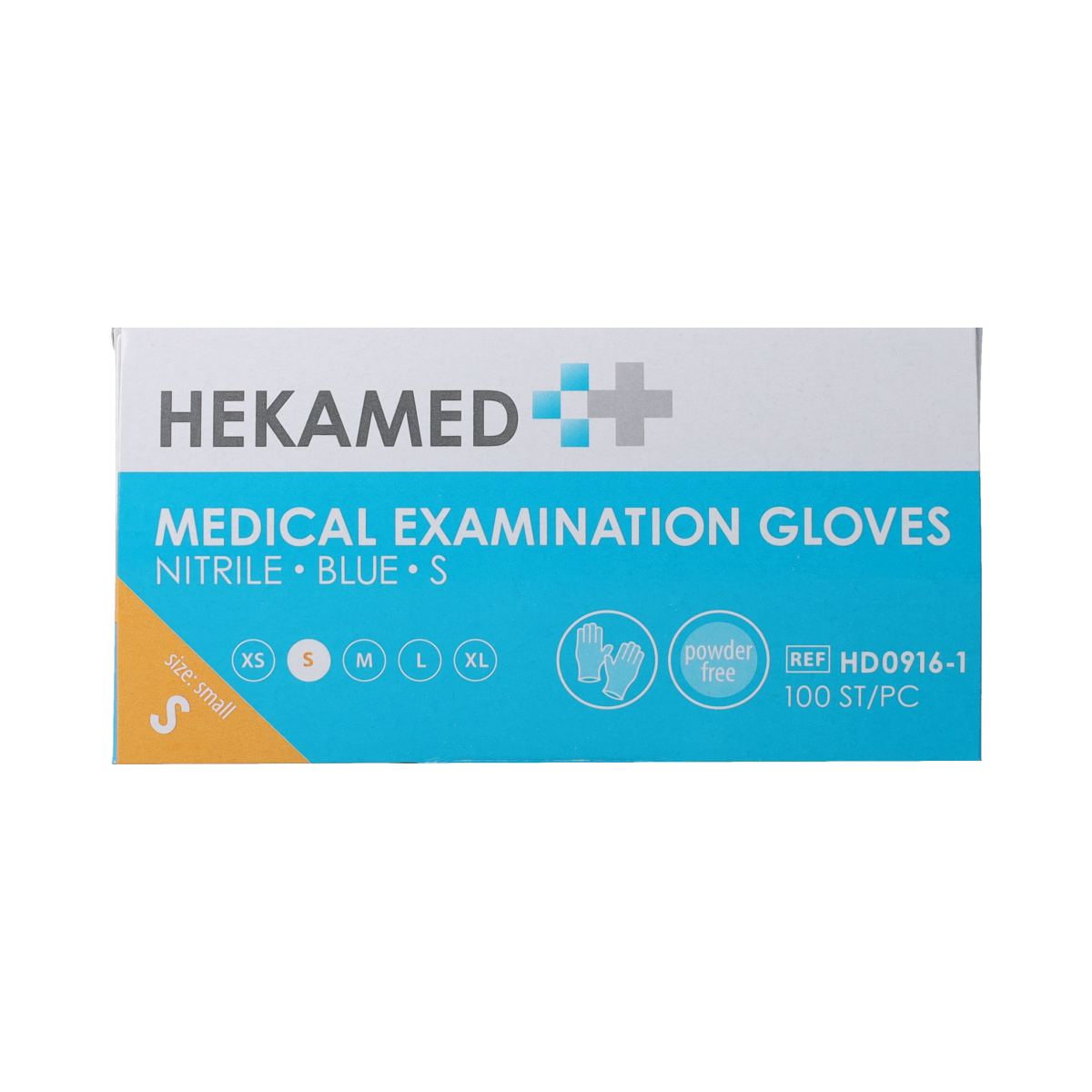 Heka Hekamed handschoenen soft nitrile S 100.00 Stuks