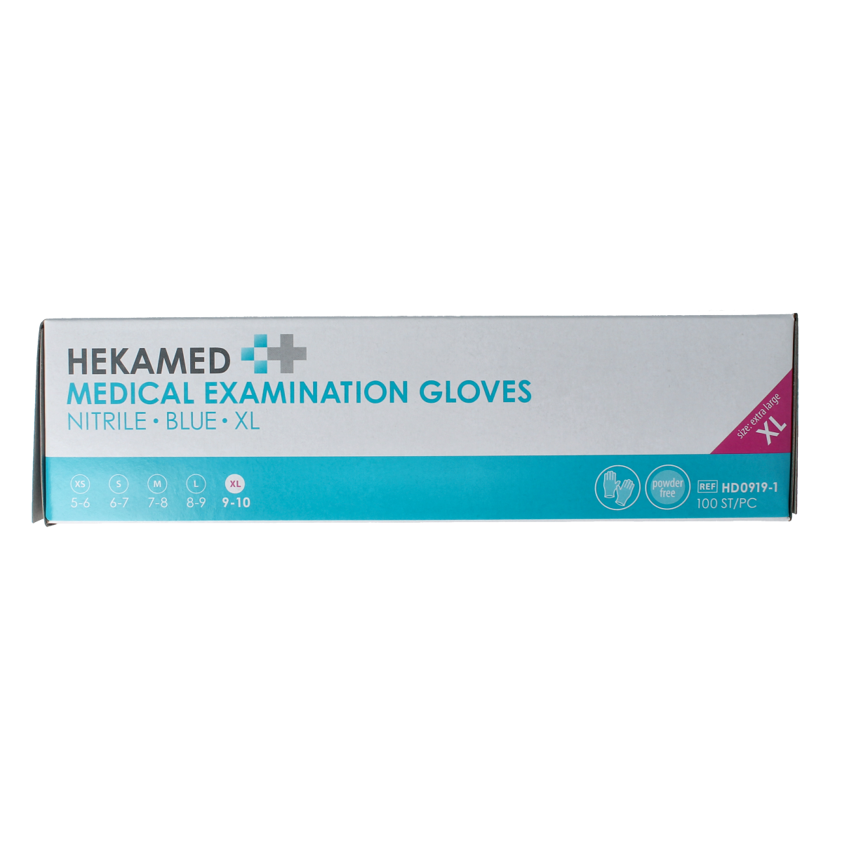 Hekamed Hekamed handschoen soft nitril XL 100.00 Stuks