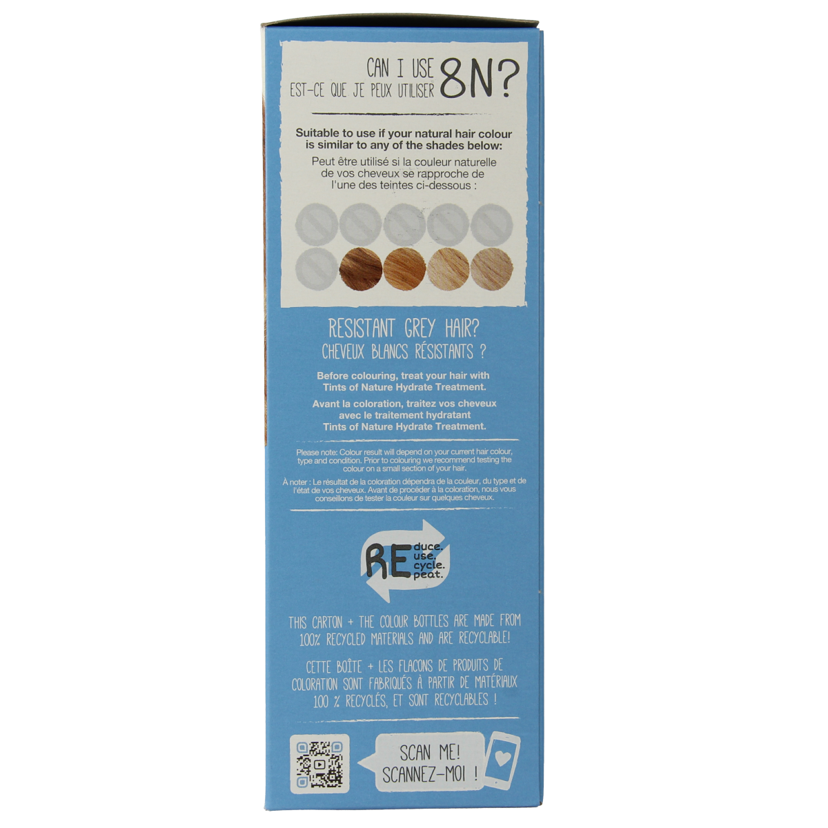 Tints Of Nature 8N natural blond 1.00 Set