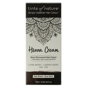 Tints Of Nature Henna cream dark brown semi permanent 70 Milliliter