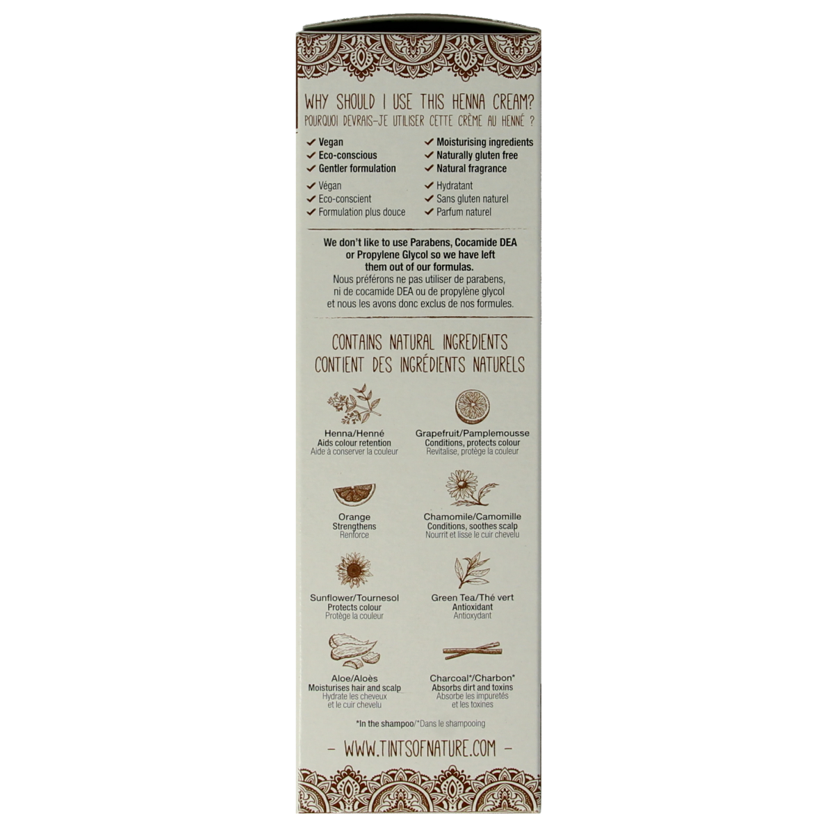Tints Of Nature Henna cream golden brown semi permanent 70.00 Milliliter