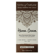 Tints Of Nature Henna cream light brown semi permanent 70 Milliliter