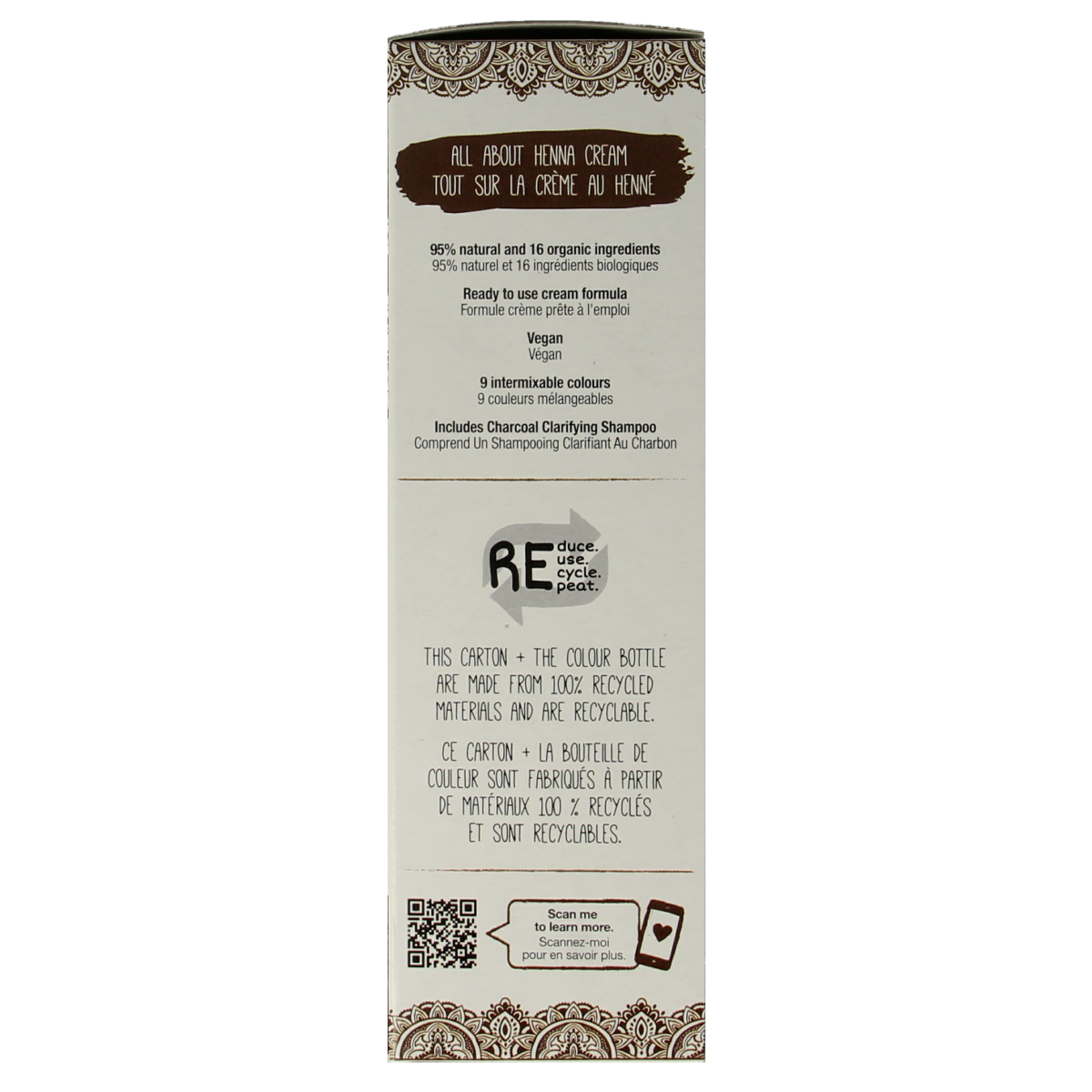 Tints Of Nature Henna cream light brown semi permanent 70.00 Milliliter