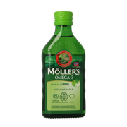 Mollers Omega-3 levertraan appel 250.00 Milliliter