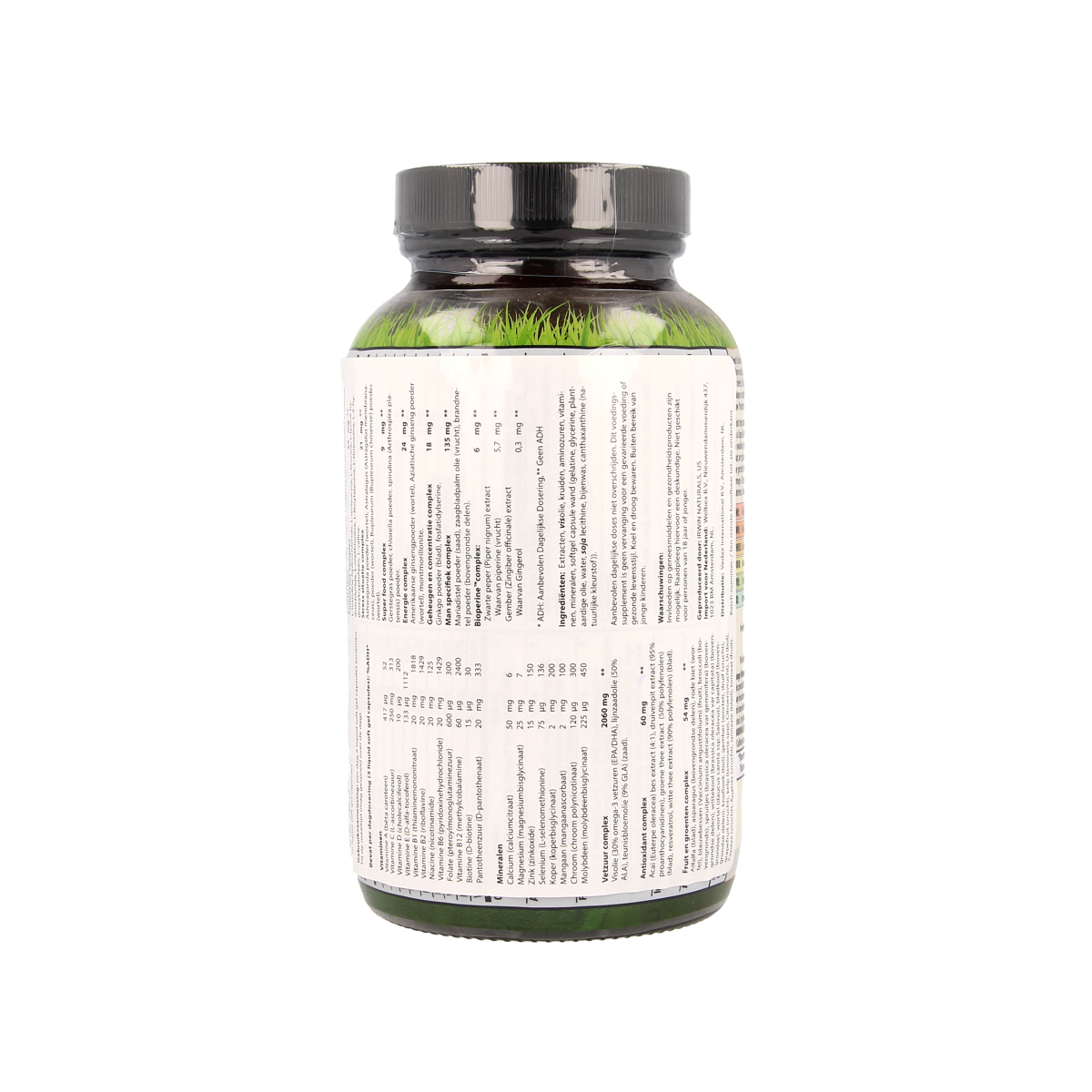 Irwin Naturals Living green liquid gel multi for men 120.00 Softgels