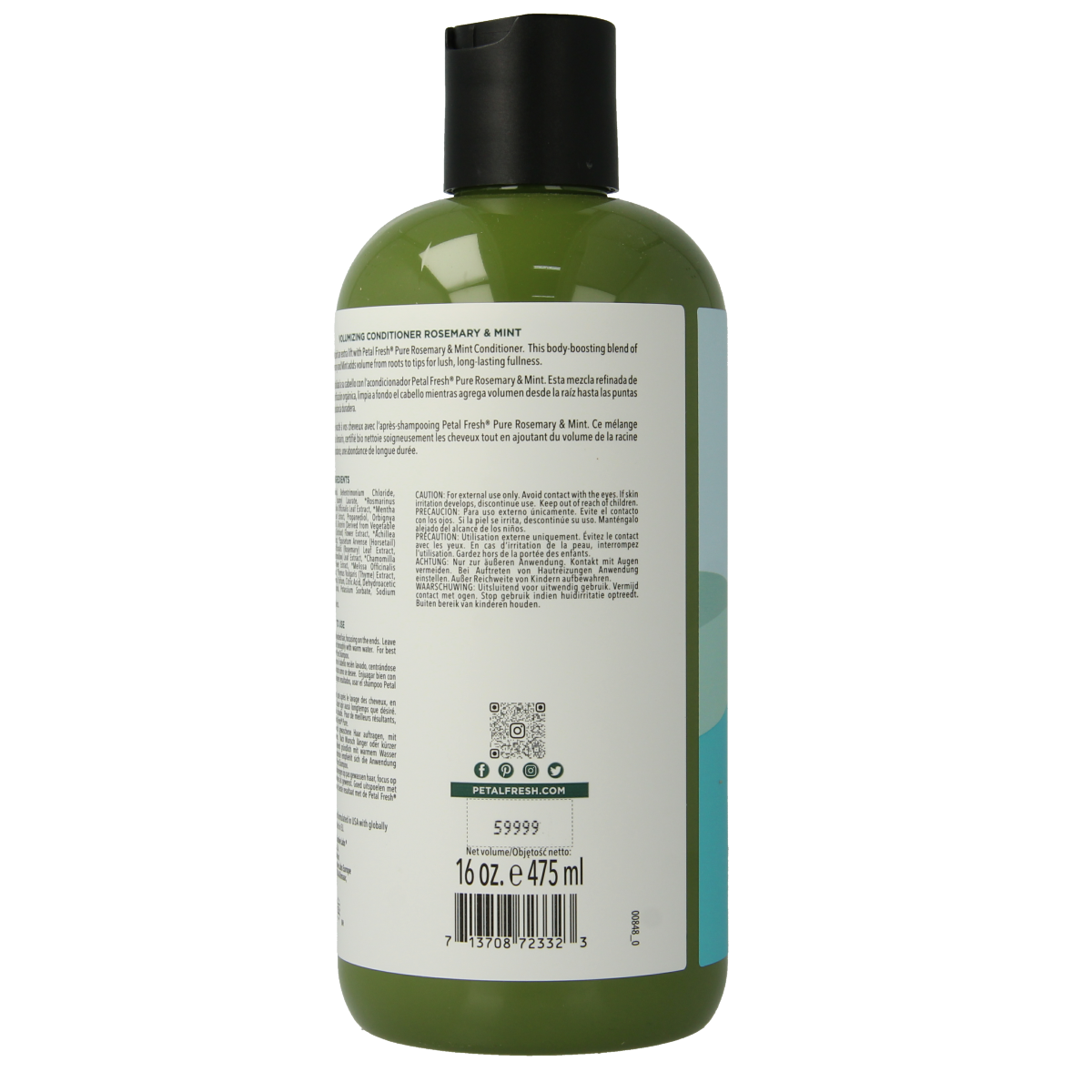 Petal Fresh Conditioner rosemary & mint 475.00 Milliliter