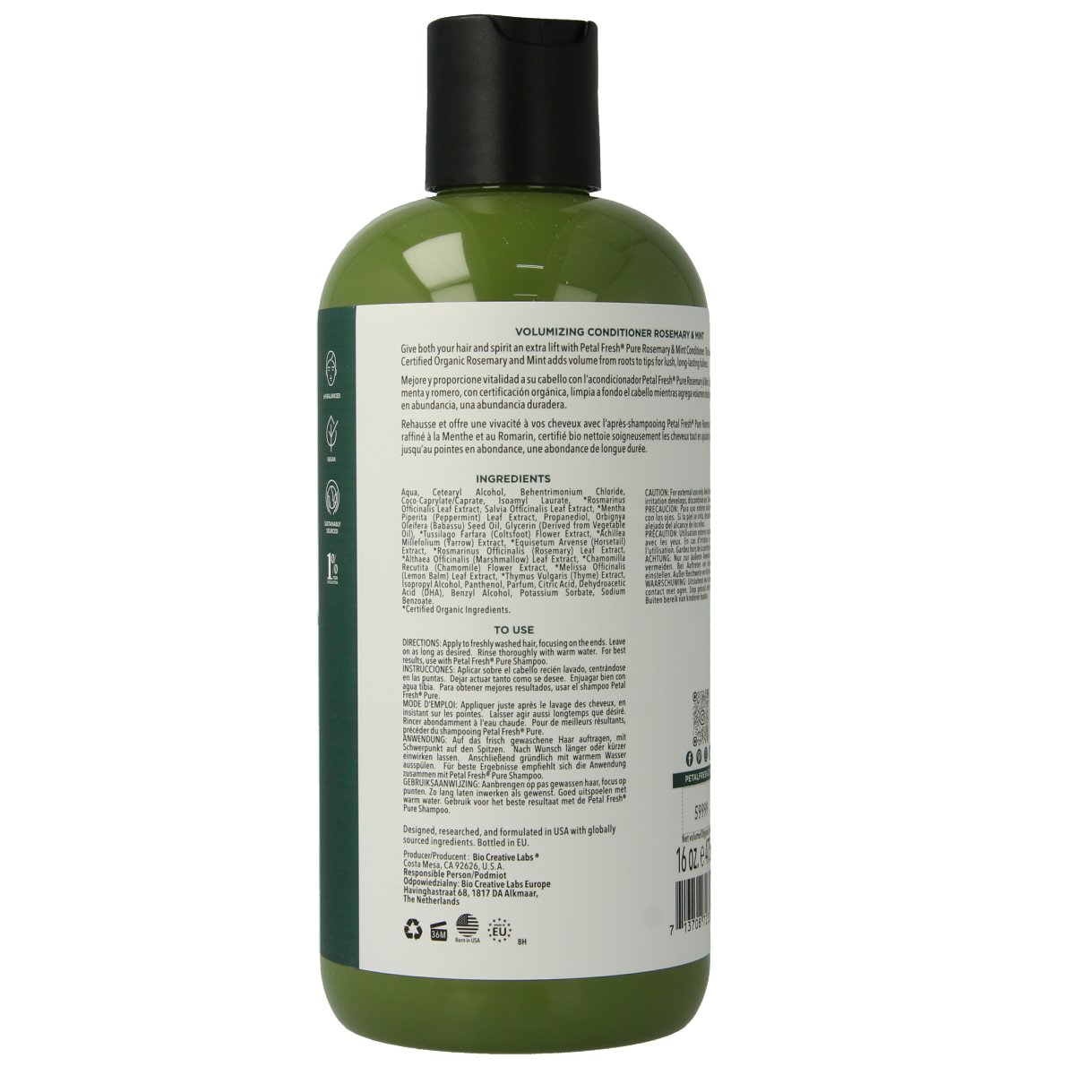 Petal Fresh Conditioner rosemary & mint 475.00 Milliliter