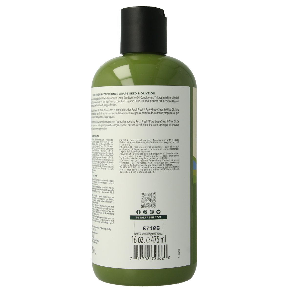 Petal Fresh Conditioner grape & olive oil 475.00 Milliliter