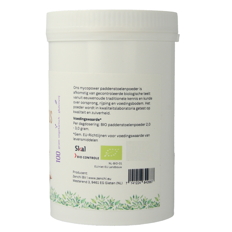 Mycopower Pleurotus poeder bio 100 Gram