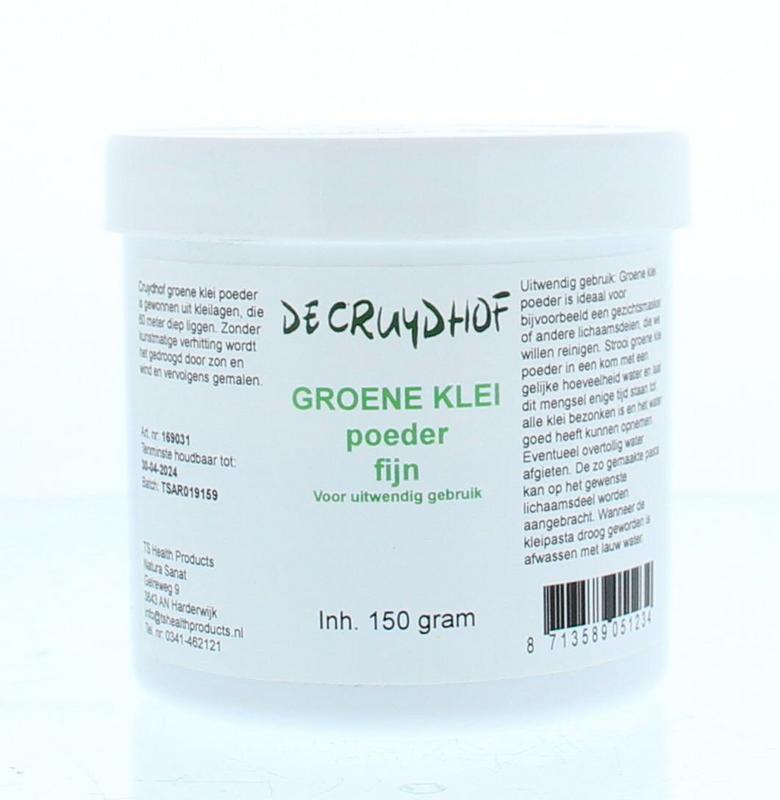 Cruydhof Groene klei uitwendig 150.00 Gram