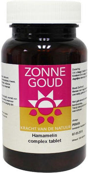 Zonnegoud Hamamelis complex 120.00 Tabletten