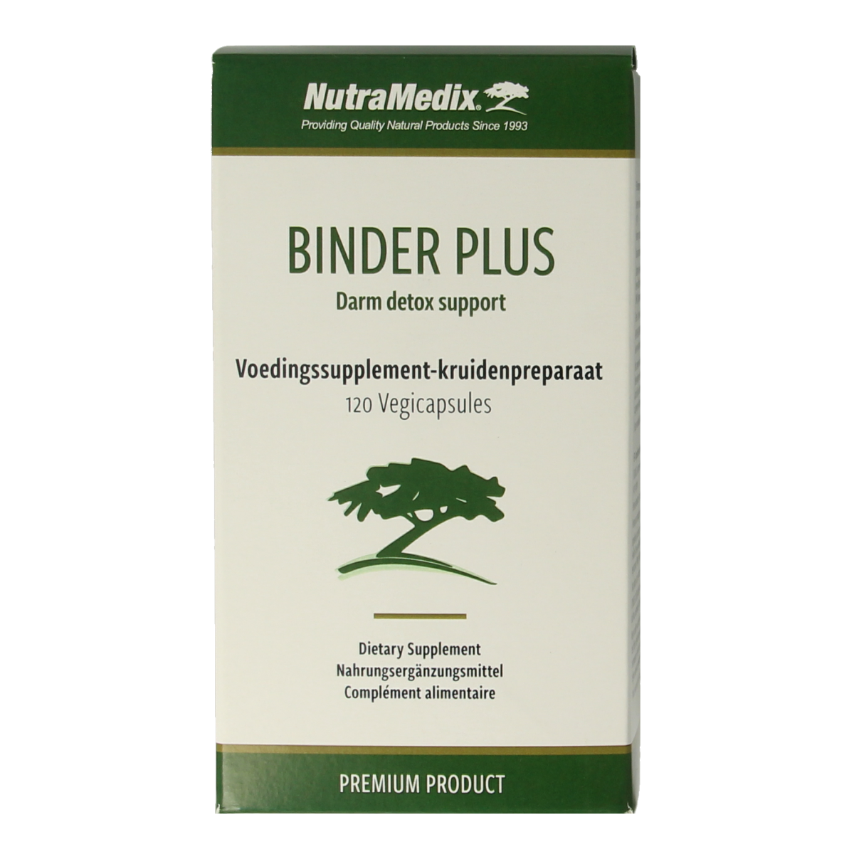 Nutramedix Binder plus 120.00 Capsules
