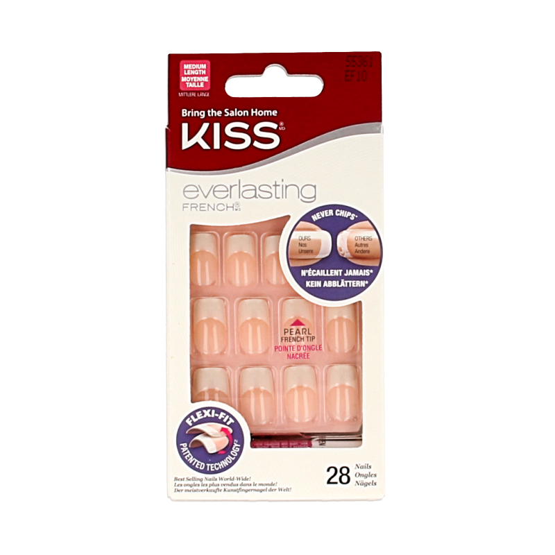Kiss French nail kit wedding gown 1 Set