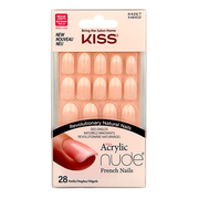 Kiss French nude acrylic nails graceful 1 Set