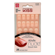 Kiss French nude acrylic nails cashmere 1 Set