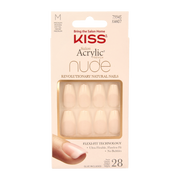 Kiss French nude acrylic nails leilani 1 Set