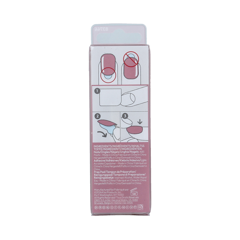Kiss Impress color petal pink 1 Set