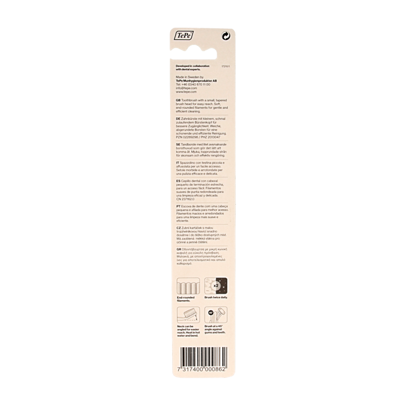 TePe Tandenborstel select compact soft 1 Stuks
