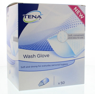 Tena Washandje 50 Stuks