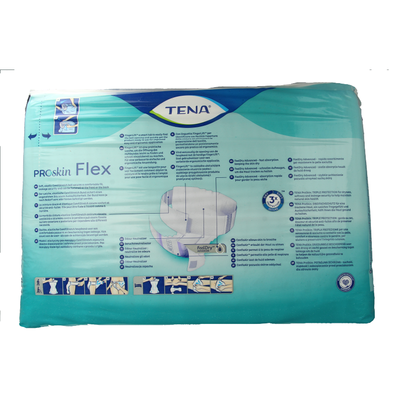 Tena Proskin flex maxi L 22 Stuks