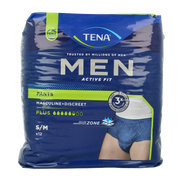 Tena Men active fit pants plus S/M 12 Stuks