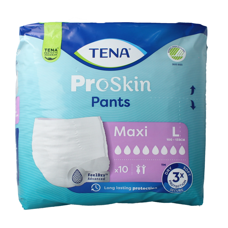 Tena Proskin pants maxi L 10 Stuks
