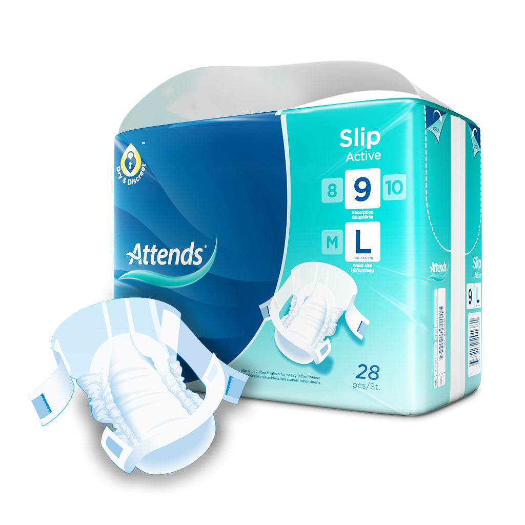 Attends Slip active 9 maat L 28 Stuks
