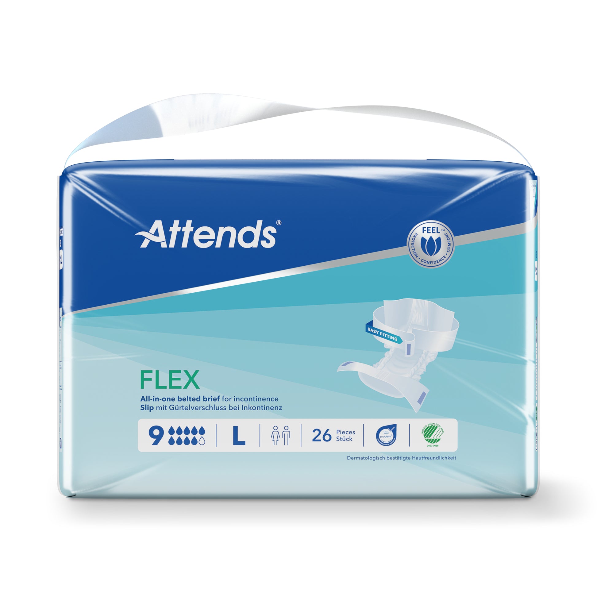 Attends Flex 9 maat L 85-125cm 26 Stuks