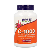 NOW Vitamine C 1000mg bioflavonoiden 100.00 Vegetarische capsules