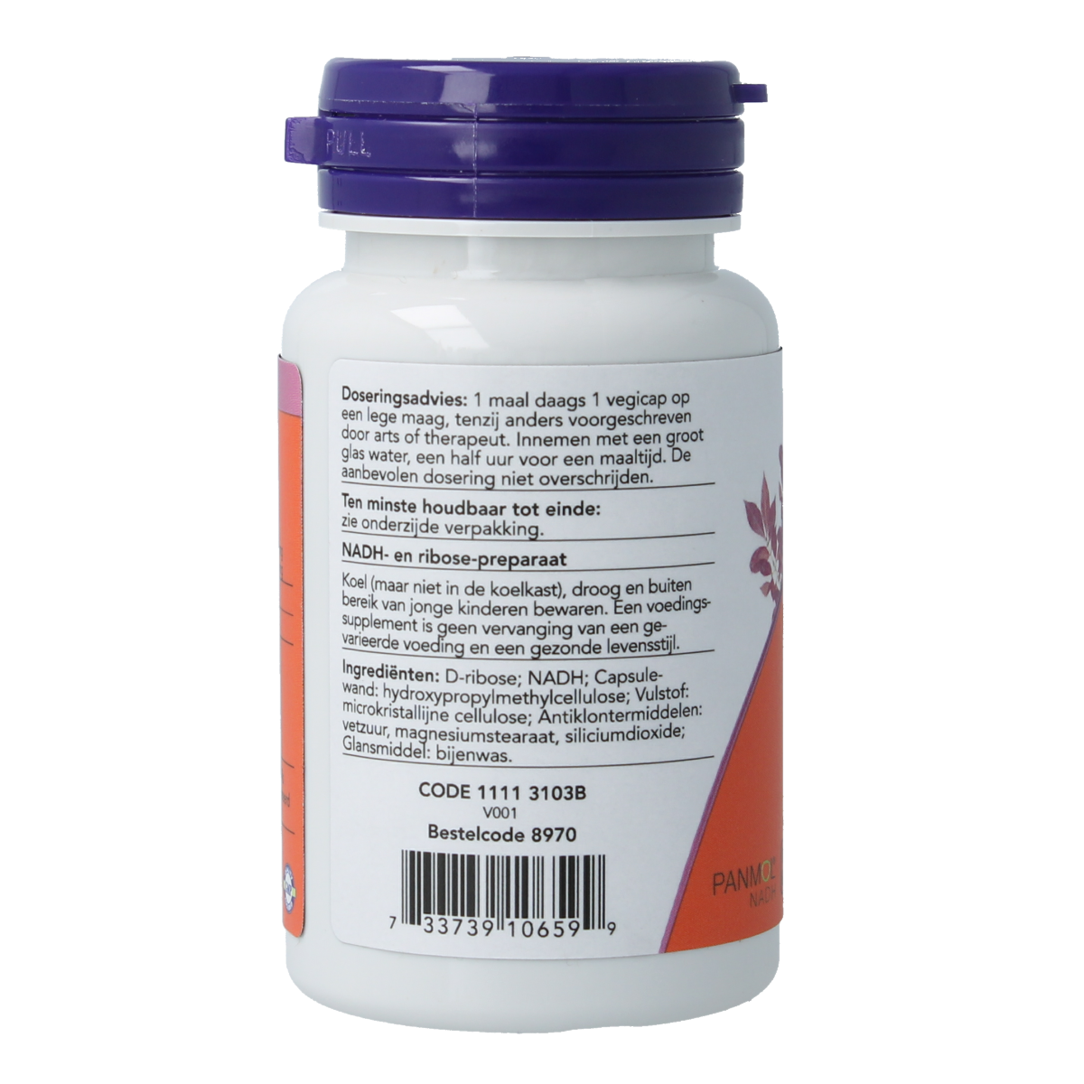 VitOrtho NADH 10mg 60.00 Vegetarische capsules