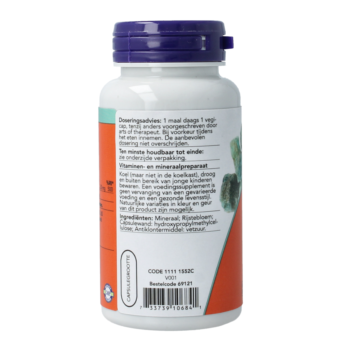 NOW Zink picolinaat 50mg 120.00 Vegetarische capsules