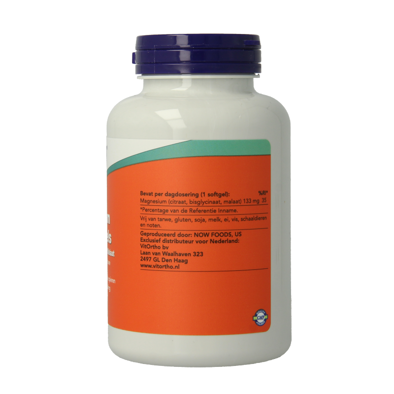 NOW Magnesium trio softgels 90 Softgels