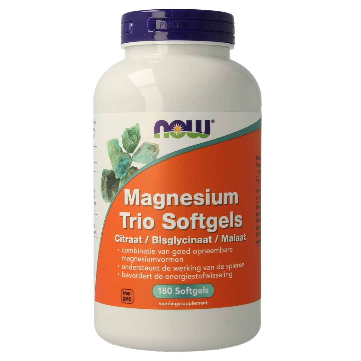NOW Magnesium trio softgels 180.00 Softgels