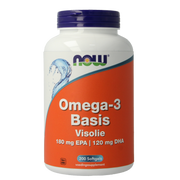 NOW Omega-3 basis 180 mg EPA 120 mg DHA 200 Softgels
