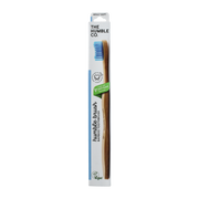 The Humble Co Tandenborstel bamboe adult blauw brush soft 1.00 Stuks