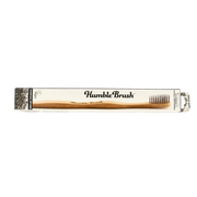 The Humble Co Tandenborstel bamboe -charcoal 1.00 Stuks
