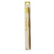 The Humble Co Tandenborstel bamboe medium geel 1.00 Stuks