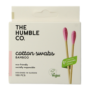 The Humble Co Wattenstaafjes bamboe paars 100.00 Stuks