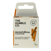 The Humble Co Dental floss cinnamon 50 meter 1 Stuks