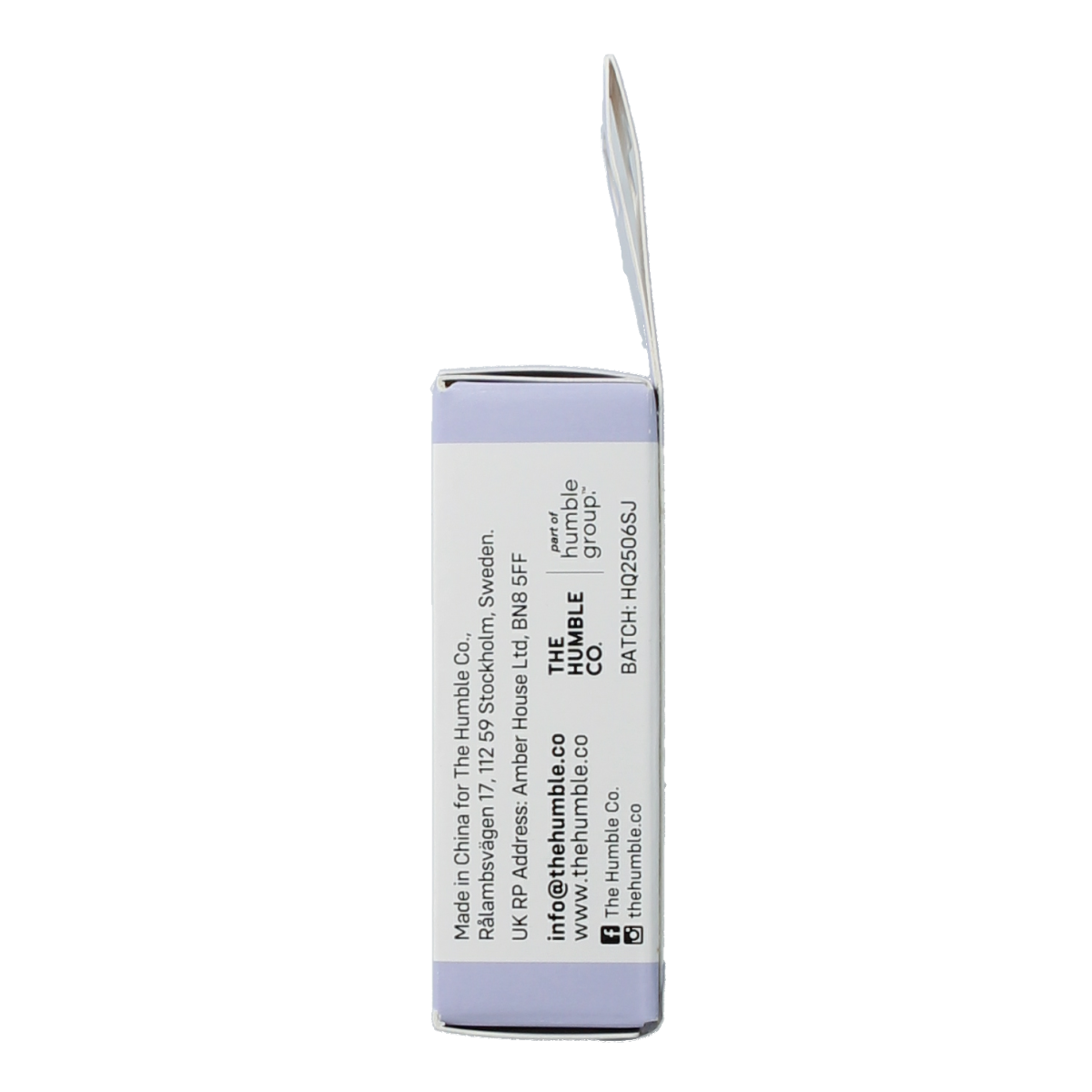 The Humble Co Dental floss charcoal 1.00 Stuks